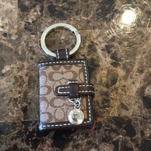 Coach Keychain Picture Holder Frame Mini Wallet